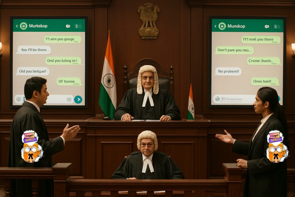 Using WhatsApp Chats as Evidence in India: A 2025 Legal Guide